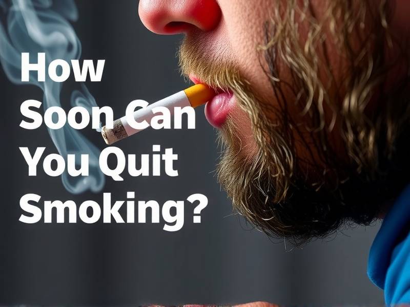 How Soon Can You Quit Smoking?