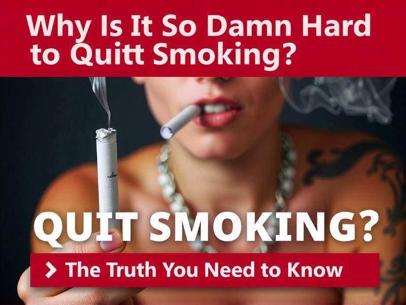 Why Is It So Damn Hard to Quit Smoking? The Truth You Need to Know