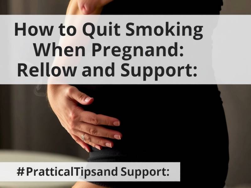 How to Quit Smoking Weed When Pregnant: Practical Tips and Support