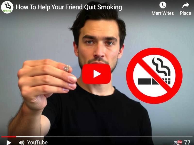 How to Help Your Friend Quit Smoking on YouTube