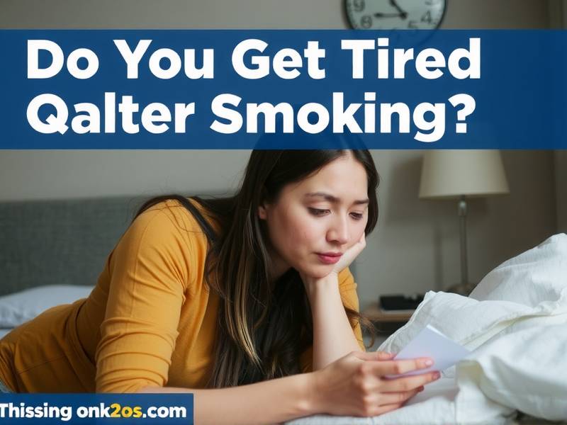 Do You Get Tired After Quitting Smoking? The Truth About Fatigue and Recovery