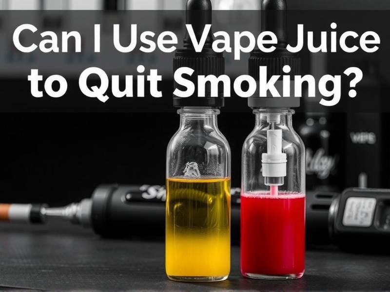 Can I Use Vape Juice to Quit Smoking?