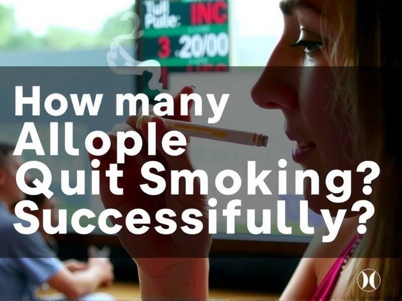 How Many People Quit Smoking Successfully?