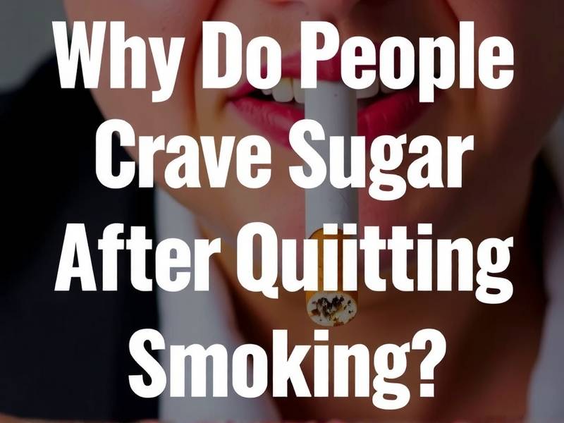 Why Do People Crave Sugar After Quitting Smoking?