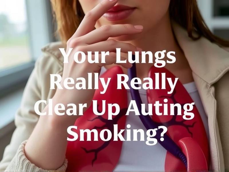 Can Your Lungs Really Clear Up After Quitting Smoking?