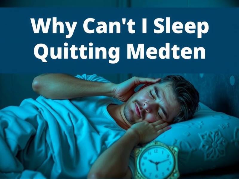 Why Can't I Sleep After Quitting Smoking? The Science Behind Sleep Disturbances When You Quit Smokin
