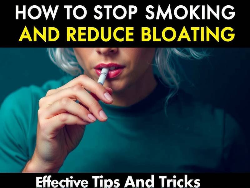 How to Stop Smoking and Reduce Bloating: Effective Tips and Tricks