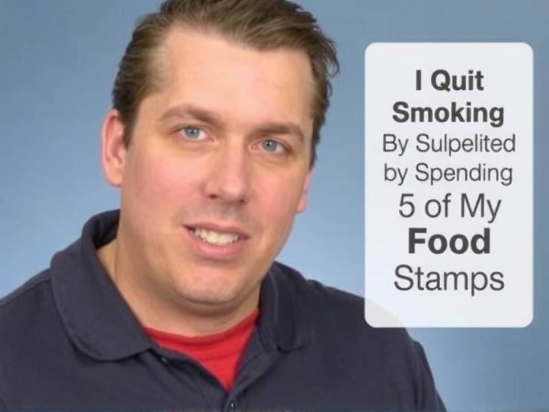 How I Quit Smoking by Spending 5 of My Food Stamps