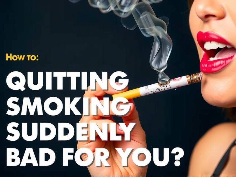 Is Quitting Smoking Suddenly Bad for You?