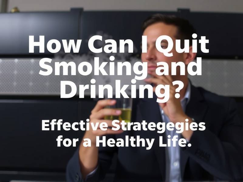 How Can I Quit Smoking and Drinking Alcohol? Effective Strategies for a Healthy Life