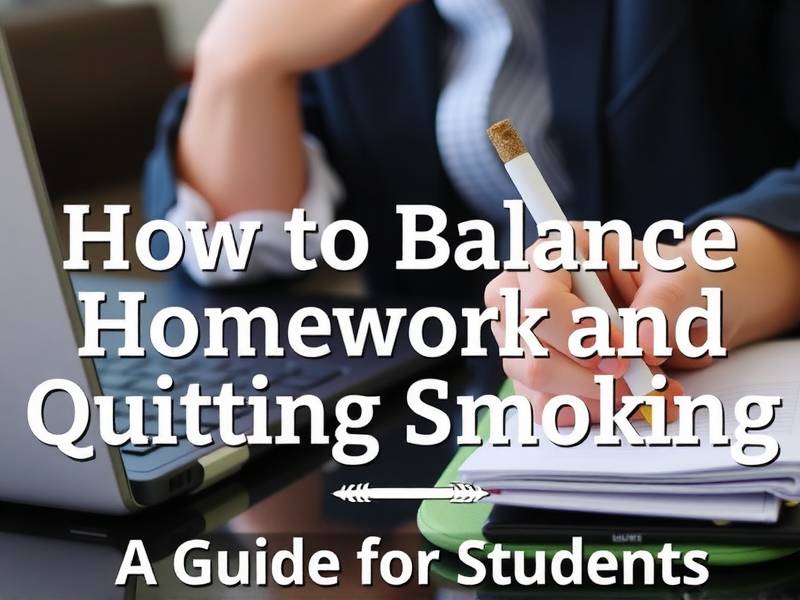 How to Balance College Homework and Quitting Smoking: A Guide for Students