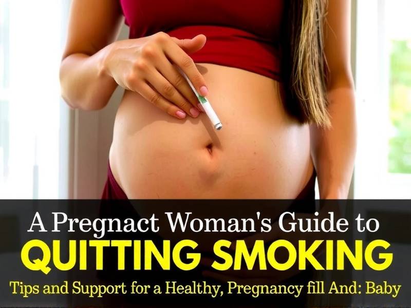 A Pregnant Woman's Guide to Quitting Smoking: Tips and Support for a Healthy Pregnancy and Baby