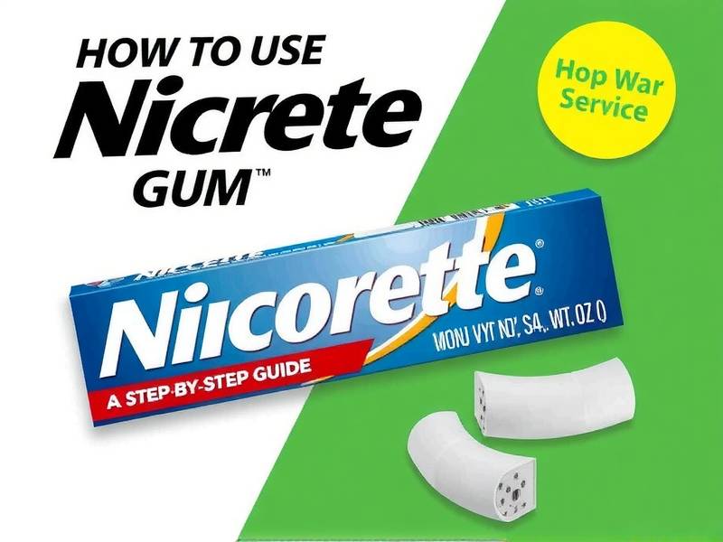 How to Use Nicorette Gum to Quit Smoking: A Step-by-Step Guide