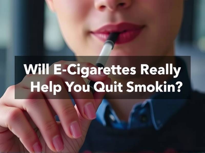 Will E-Cigarettes Really Help You Quit Smoking?