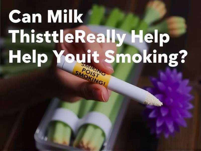 Can Milk Thistle Really Help You Quit Smoking?