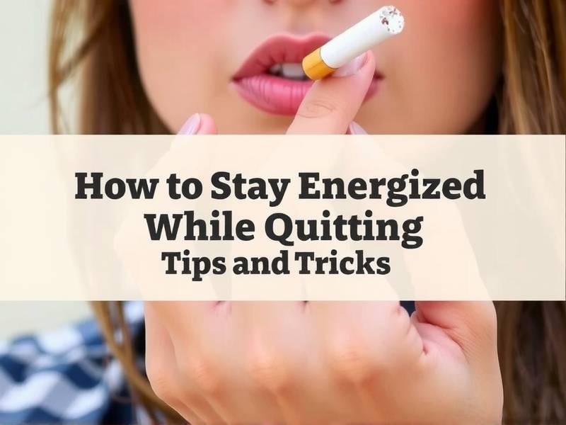 How to Stay Energized While Quitting Smoking: Tips and Tricks