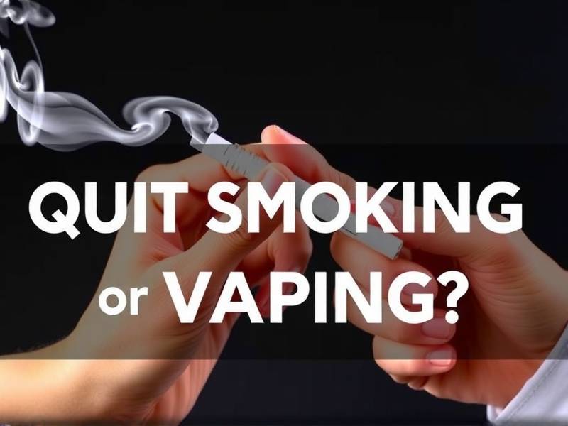 Is It Easier to Quit Smoking or Vaping? A Comprehensive Analysis of the Differences Between the Two