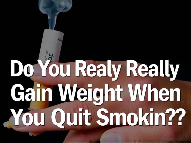 Do You Really Gain Weight When You Quit Smoking?