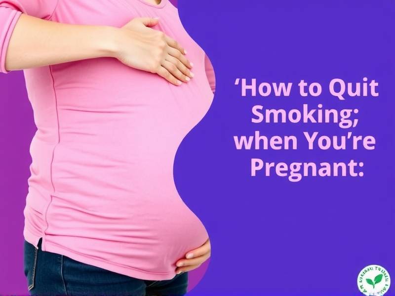 How to Quit Smoking When You're Pregnant: Practical Tips and Support