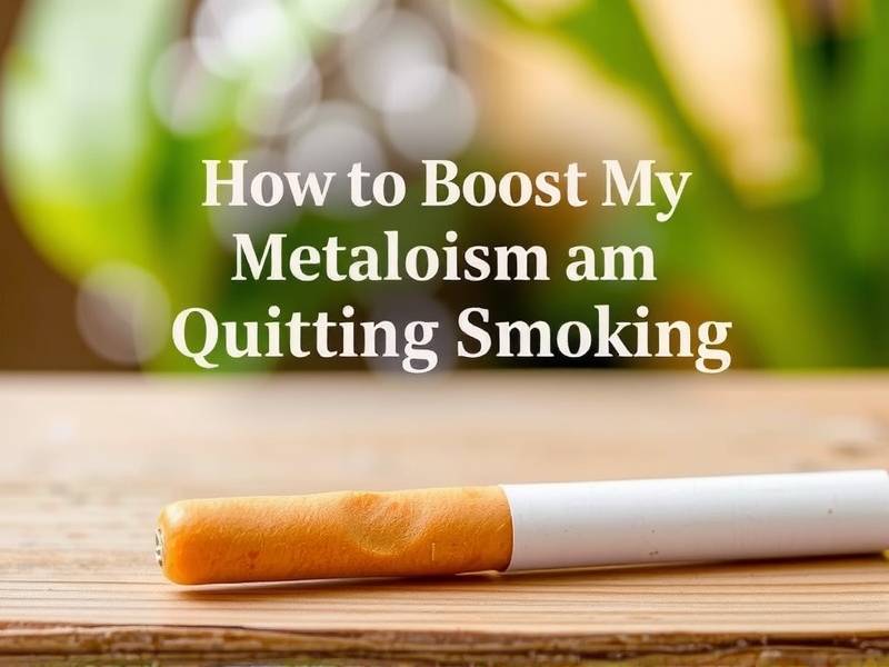 How to Boost My Metabolism While Quitting Smoking