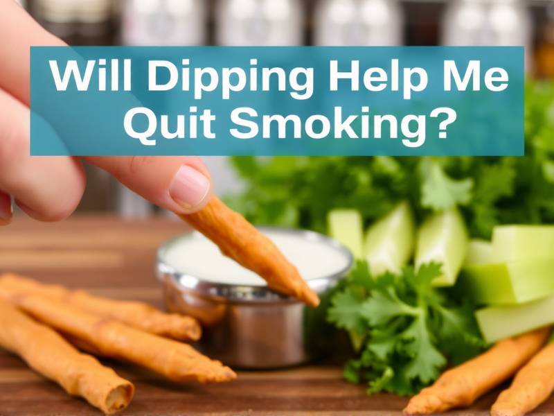 Will Dipping Help Me Quit Smoking?
