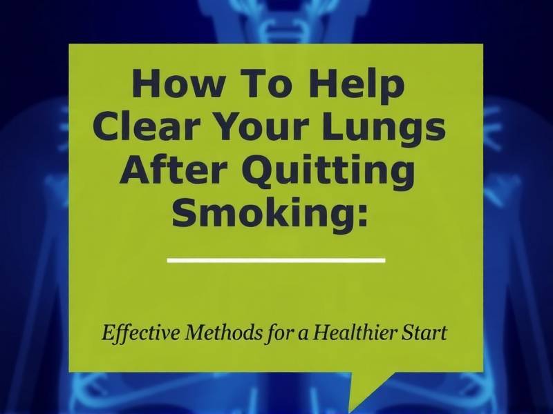 How to Help Clear Your Lungs After Quitting Smoking: Effective Methods for a Healthier Start