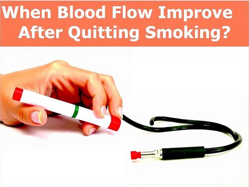 When Does Blood Flow Improve After Quitting Smoking?
