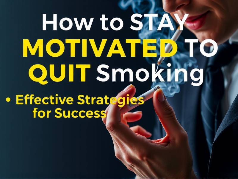 How to Stay Motivated to Quit Smoking: Effective Strategies for Success(1)