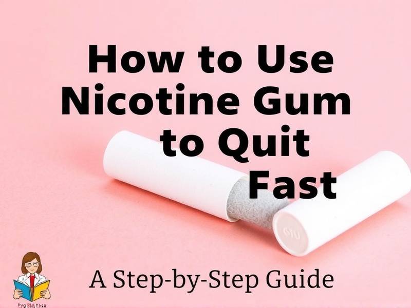 How to Use Nicotine Gum to Quit Smoking Fast: A Step-by-Step Guide