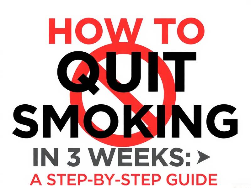 How to Quit Smoking in 3 Weeks: A Step-by-Step Guide
