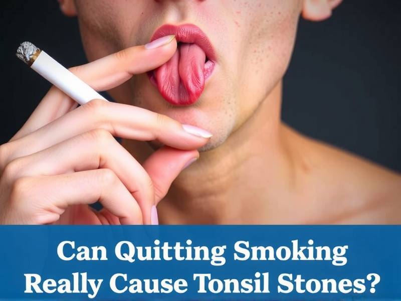 Can Quitting Smoking Really Cause Tonsil Stones?