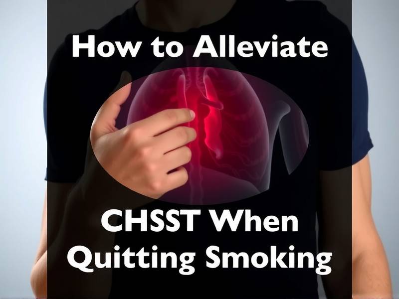 How to Alleviate Chest Pain When Quitting Smoking(1)