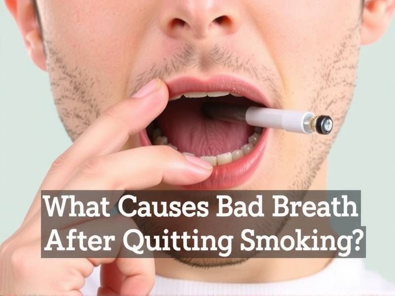 What Causes Bad Breath After Quitting Smoking?