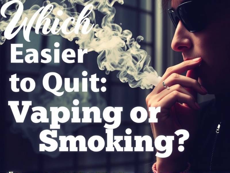 Which is Easier to Quit: Vaping or Smoking?