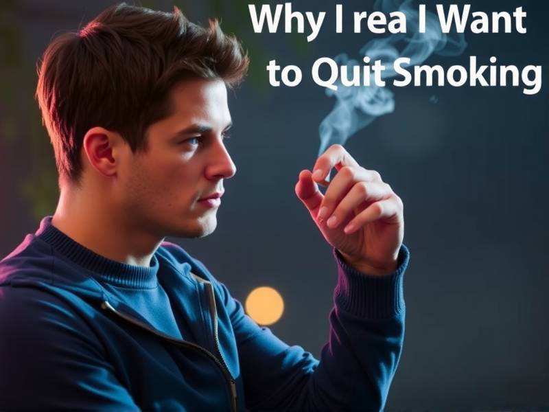 The Real Reasons Why I Want to Quit Smoking