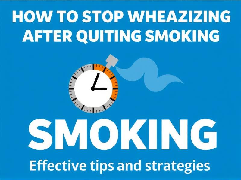 How to Stop Wheezing After Quitting Smoking: Effective Tips and Strategies