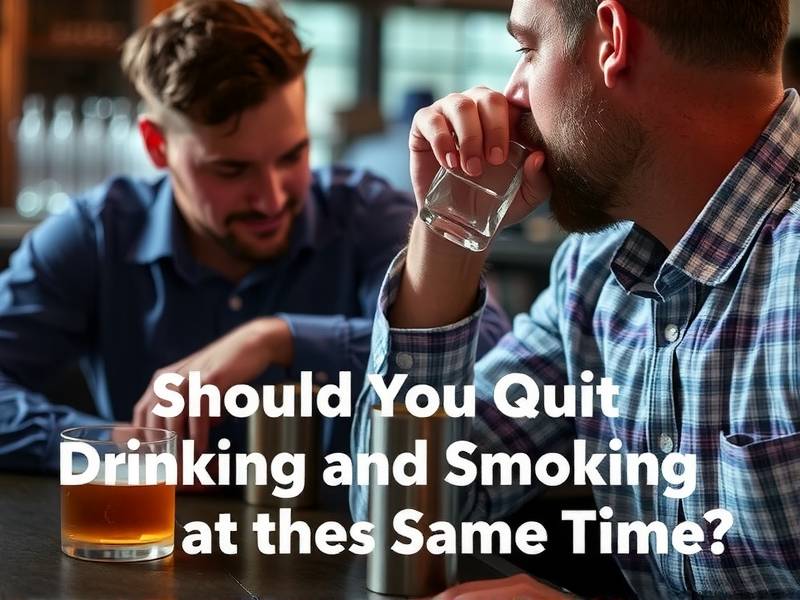 Should You Quit Drinking and Smoking at the Same Time?(1)