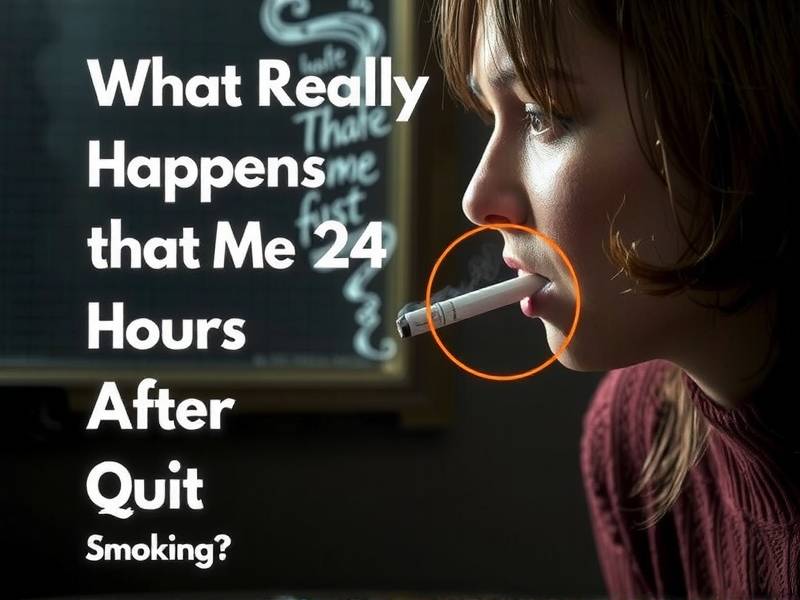 What Really Happens 24 Hours After You Quit Smoking?