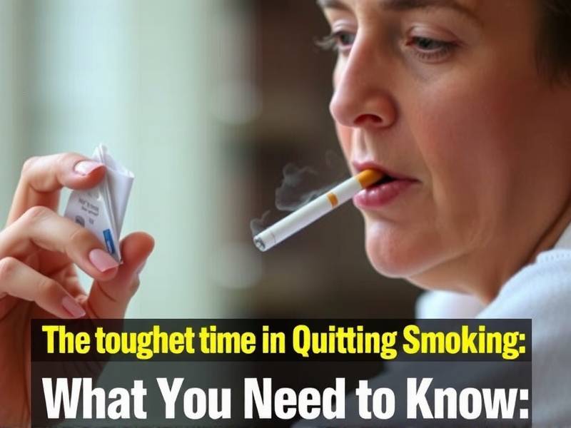 The toughest Time in Quitting Smoking: What You Need to Know