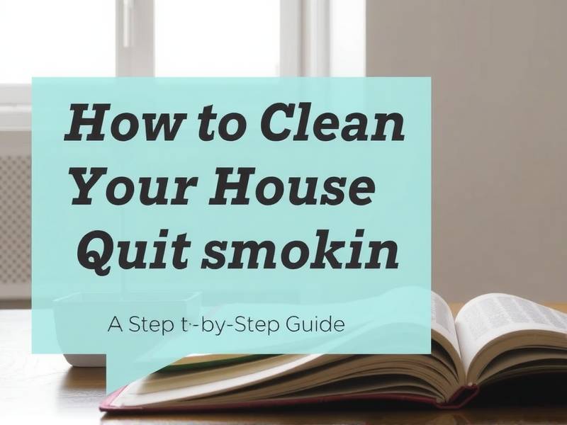 How to Clean Your House After You Quit Smoking: A Step-by-Step Guide