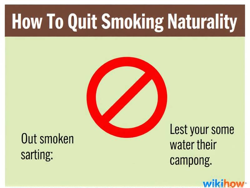 How to Quit Smoking Naturally: Tips and Tricks from WikiHow