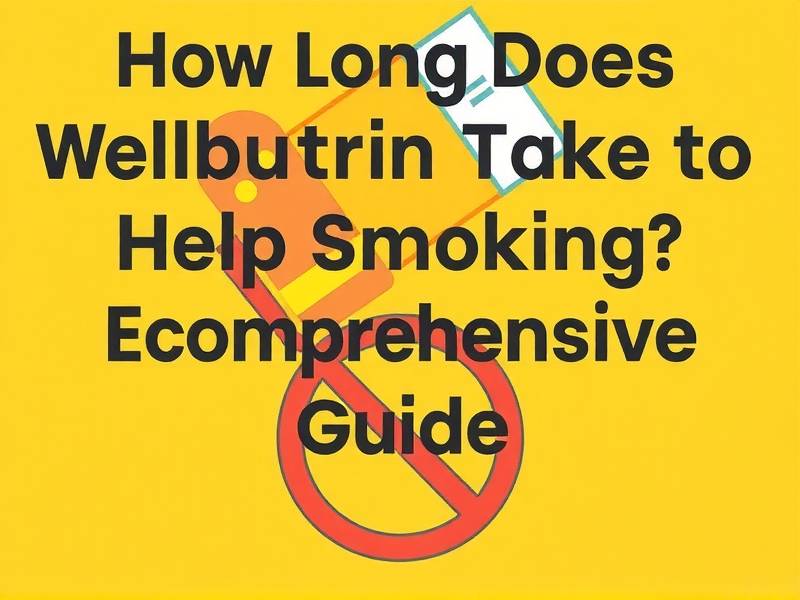 How Long Does Wellbutrin Take to Help Quit Smoking? A Comprehensive Guide
