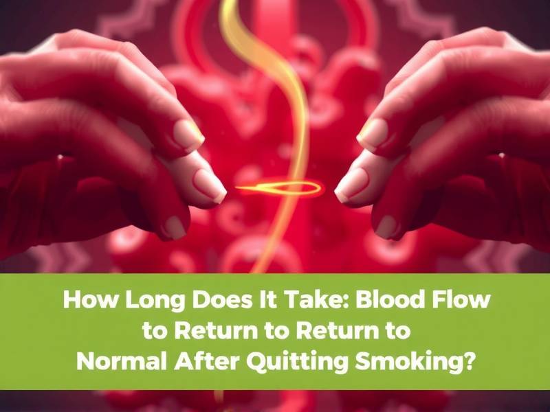 How Long Does It Take for Blood Flow to Return to Normal After Quitting Smoking?
