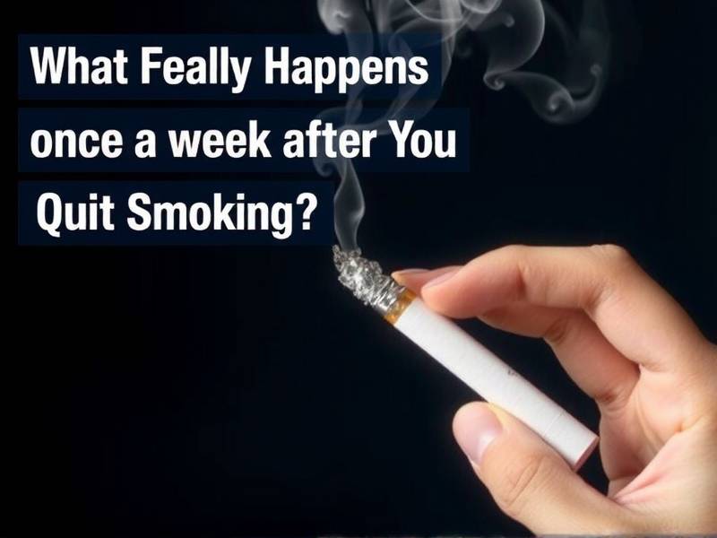 What Really Happens Once a Week After You Quit Smoking?