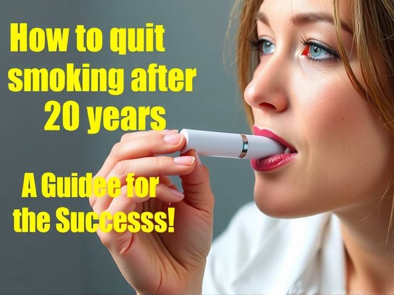 How to Quit Smoking Properly After 20 Years: A Guide for Long-Term Success
