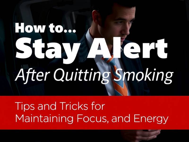 How to Stay Alert After Quitting Smoking: Tips and Tricks for Maintaining Focus and Energy