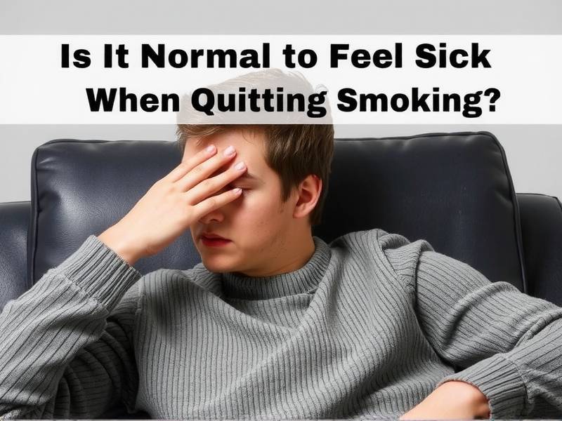 Is It Normal to Feel Sick When Quitting Smoking?