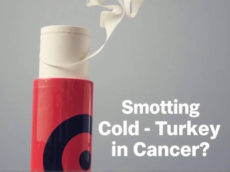 Can Quitting Smoking Cold Turkey Really Cause Cancer?
