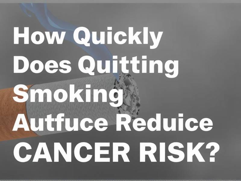How Quickly Does Quitting Smoking Reduce Cancer Risk?