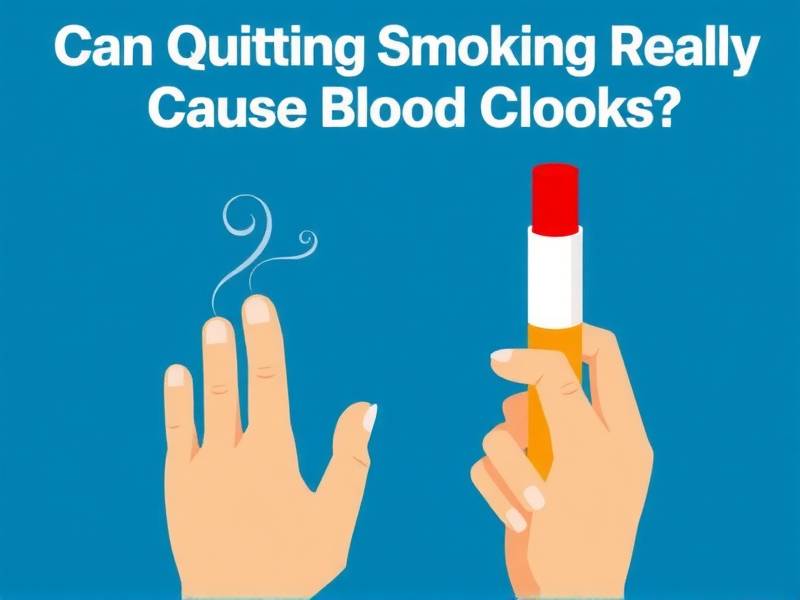 Can Quitting Smoking Really Cause Blood Clots?